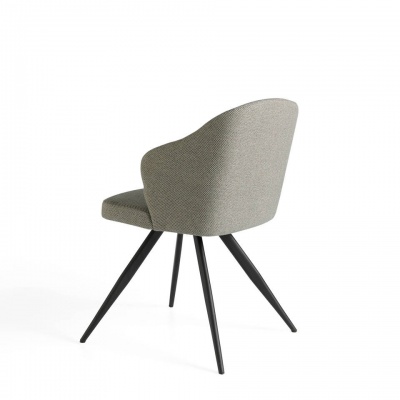 Стул F3208-GRIS /4057 черные ножки 851257