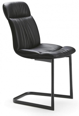 Обеденный стул Cattelan italia - soft leather 973 nero 602193
