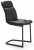 Обеденный стул Cattelan italia - soft leather 973 nero 602193
