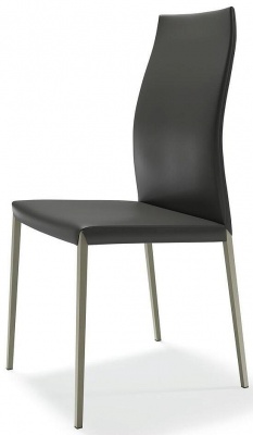 Обеденный стул Cattelan italia Norma Couture 540239090024 - ecopelle NERO 916788