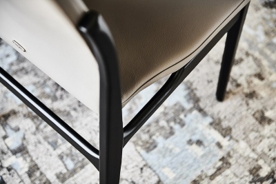 Обеденный стул Cattelan italia Ginevra 540 219 090 003 - ecopelle PANNA 751204