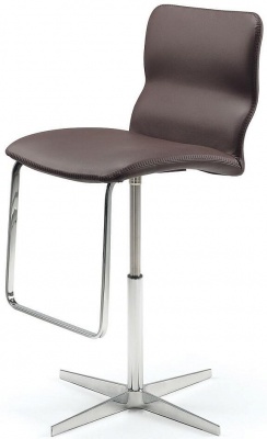 Обеденный стул Cattelan italia Vito X 540272180001 - ecopelle MARRONE 261837