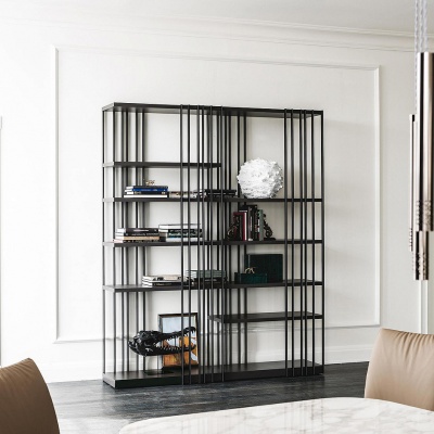 Стеллаж Cattelan italia 003 - gfm73 black , rb burned 308606