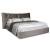 Кровать с решеткой Dominga, отделка ткань кат. 2 Velour 220-42 760856