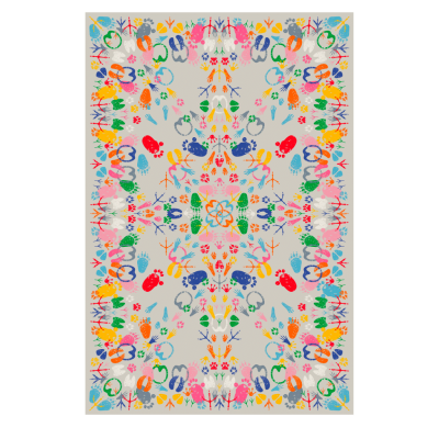 Carpet Let's dance Animal Traces Light Rectangular 387418
