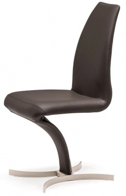 Обеденный стул Cattelan italia Betty 540318060024 - ecopelle NERO 610379