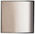 Зеркало Sovet Italia Visual square P5396 - black GN , cтекло 410880