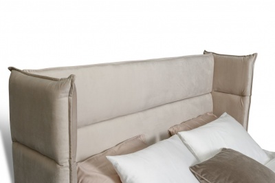 Кровать с решеткой Bonita, отделка ткань кат.2 Velour 220-01 565016