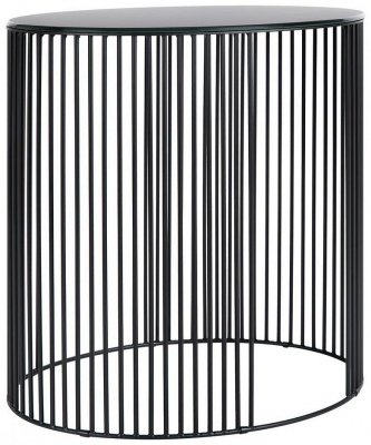 Журнальный столик Tonin Casa Andra 6936 - база - matt black 869600