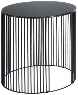 Журнальный столик Tonin Casa Andra 6936 - база - matt black 869600