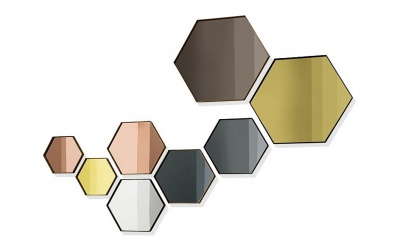 Зеркало Sovet Italia Visual hexagonal P5422 525900