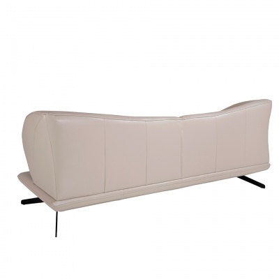 Диван 3-х местный 6146/KF2157-3P-M5652 кожаный с декоративными подушками 878764