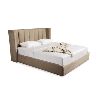 Кровать с решеткой Renata, отделка ткань Suede TL 005 кат 1 762047