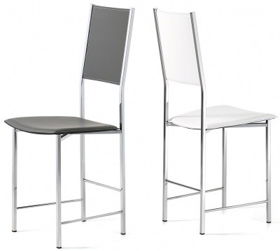 Обеденный стул Cattelan italia Alessia 540339083073 - cuoio NERO cuciture 262329