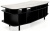 Письменный стол Cattelan italia Wall Street 700114080031 - Goffrato nero GF73 / ceramic 616565 Письменный стол Cattelan italia Wall Street 700114080031 - Goffrato nero GF73 / ceramic 616565