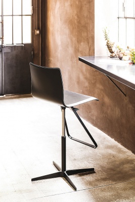 Обеденный стул Cattelan italia Toto X 550 005 280 147 - ecopelle MARRONE 337156