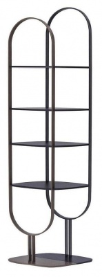 Стеллаж Tonin Casa Sand 6474 - stone bronze / black 584105