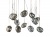 Потолочный светильник Cattelan italia CLOUDINE 6 220V - Iride glass 847826