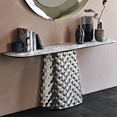 Консоль Cattelan italia ATRIUM 580132080020 - base Cristallo curvato 614825