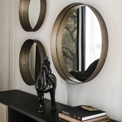 Зеркало Cattelan italia Wish Wish - Brushed Grey 568529
