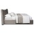 Кровать с решеткой Dominga, отделка ткань кат. 2 Velour 220-42 760856