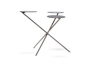 Журнальный столик Cattelan italia Oslo Oslo - black chrome (06) steel 488147