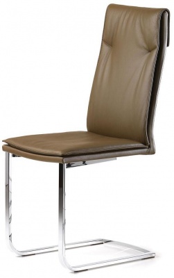 Обеденный стул Cattelan italia Liz 540 279 180 008 - ecopelle MOKA 196418