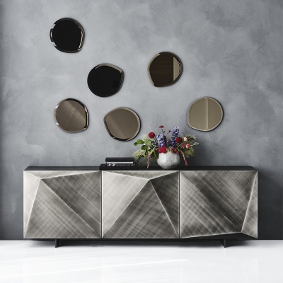 Комод Cattelan italia Kayak B3 - base - OP69 matt graphite 775275