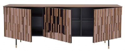 Комод Tonin Casa 8624 - canaletto walnut , carbon 452503