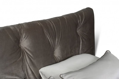 Кровать с решеткой Dominga, отделка ткань кат. 2 Velour 220-42 760856