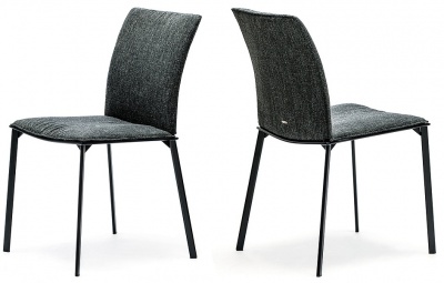 Обеденный стул Cattelan italia Rita 540245060036 - ecopelle CEMENTO 909379