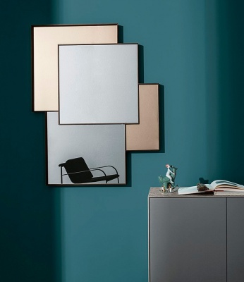 Зеркало Sovet Italia Combi P5431 - металл ottone 768200