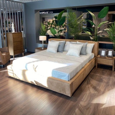 Кровать с подъемным механизмом Alita, отделка ткань Suede TL06 кат. 2 907494