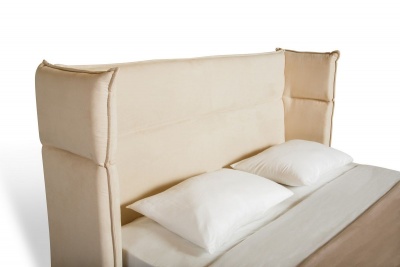 Кровать с решеткой Bonita, отделка ткань Suede TL 038 кат 2 687100