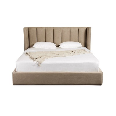 Кровать с решеткой Renata, отделка ткань Suede TL 005 кат 2 302643