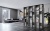 Стеллаж Cattelan italia Latitude + Optional ballast 70 640120080000 + 666412000010 - GFM11 goffrato titanio 789058