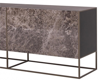 Комод Tonin Casa 8632 - stone bronze base , dark 298205