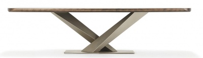 Обеденный стол Cattelan italia Keramik Premium - топ matt Golden Calacatta 981264