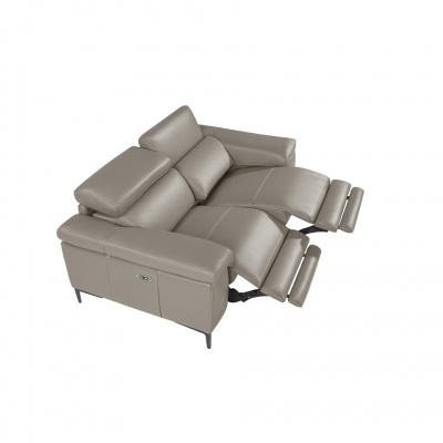 2-х местный диван 6121/5320-2P с обивкой из кожи и механизмом relax 755512