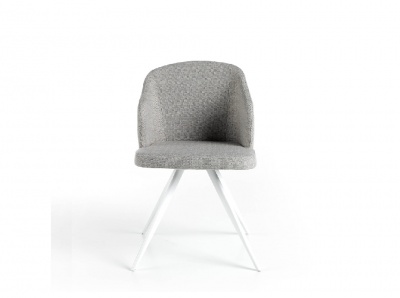 Стул F3208-GRIS /4057 черные ножки 851257