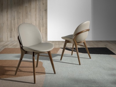 Стул CH19058/4107 с обивкой из экокожи и каркасом из массива ясеня 888492