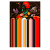 Carpet Glitch Red Rectangular 761622