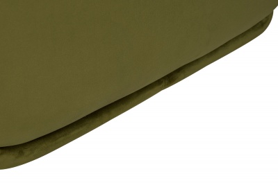Кресло Capri Basic велюровое оливковое 705415