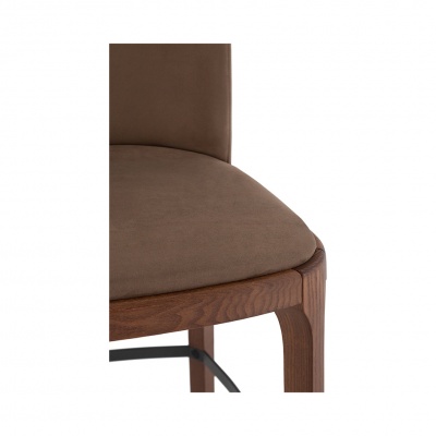 Барный стул Cattelan italia Magda Couture Sgabello A64 - ножки - canaletto 707620