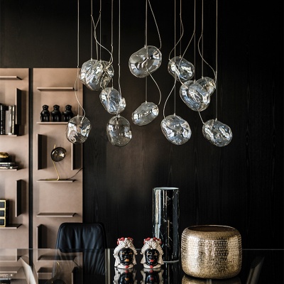 Потолочный светильник Cattelan italia CLOUDINE 6 220V - Iride glass 847826