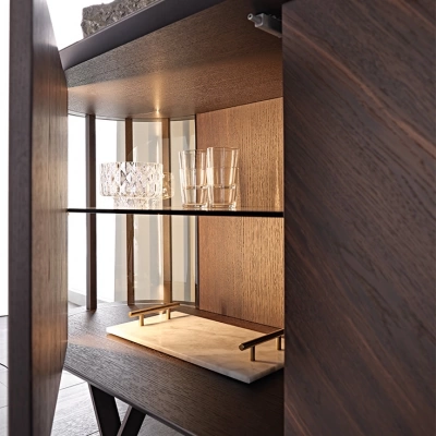 Комод Cattelan italia Costes 3 - 78 (640113081010) - legno rovere bruciato 489084