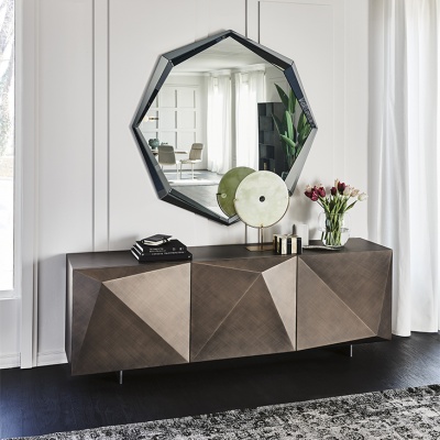 Комод Cattelan italia 3 + Optional drawer*3 - brushed bronze , OP69 197910