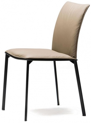 Обеденный стул Cattelan italia Rita 540245060036 - ecopelle CEMENTO 909379