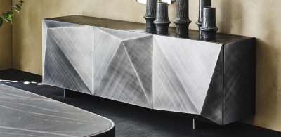 Комод Cattelan italia Kayak B3 - base - OP69 matt graphite 775275