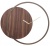 Часы Tonin Casa Circle 7951A - stone bronze , satin 301916